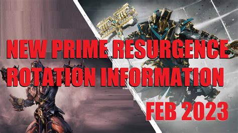 warframe prime vault schedule 2023.